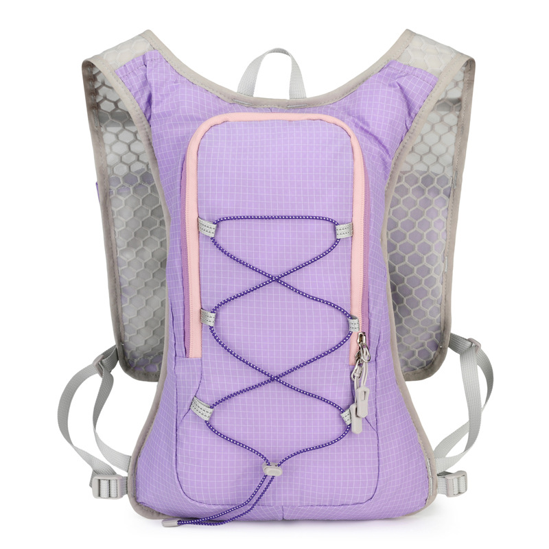 Hydration Vest - กระเป๋าเป้สะพายหลังน้ำหนักเบา ระบายอากาศได้ดี สำหรับวิ่งมาราธอน ปั่นจักรยาน กีฬากลางแจ้ง เดินป่า