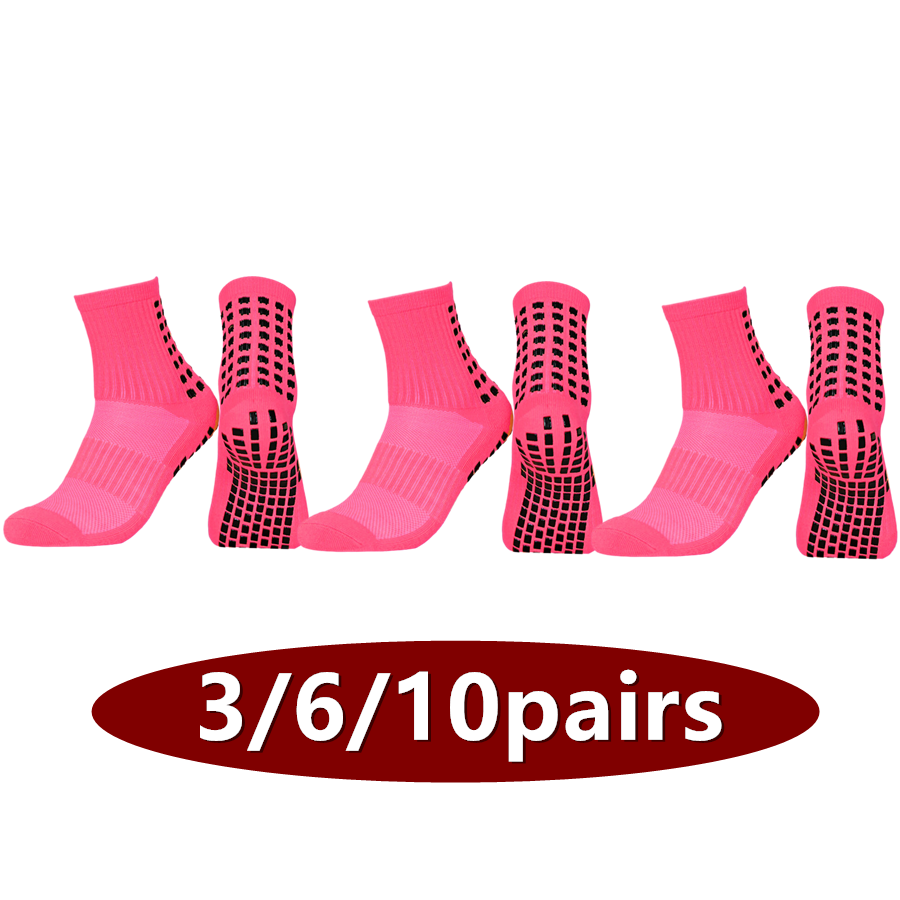 3/6/10 คู่ ถุงเท้ากีฬาแบบไม่ลื - Sports Socks บทวิจารณ์และราคา