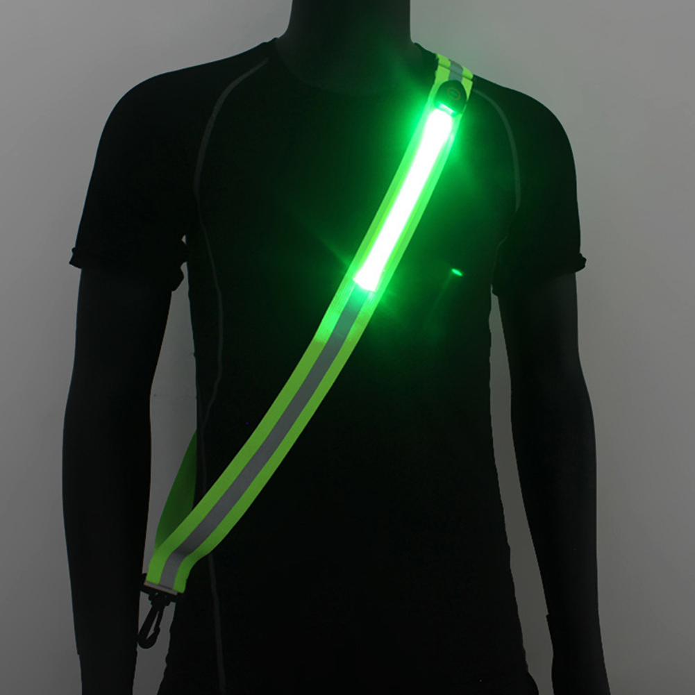 เข็มขัดสะท้อนแสง LED สำหรับวิ่ - Running Visibility Gear บทวิจารณ์และราคา