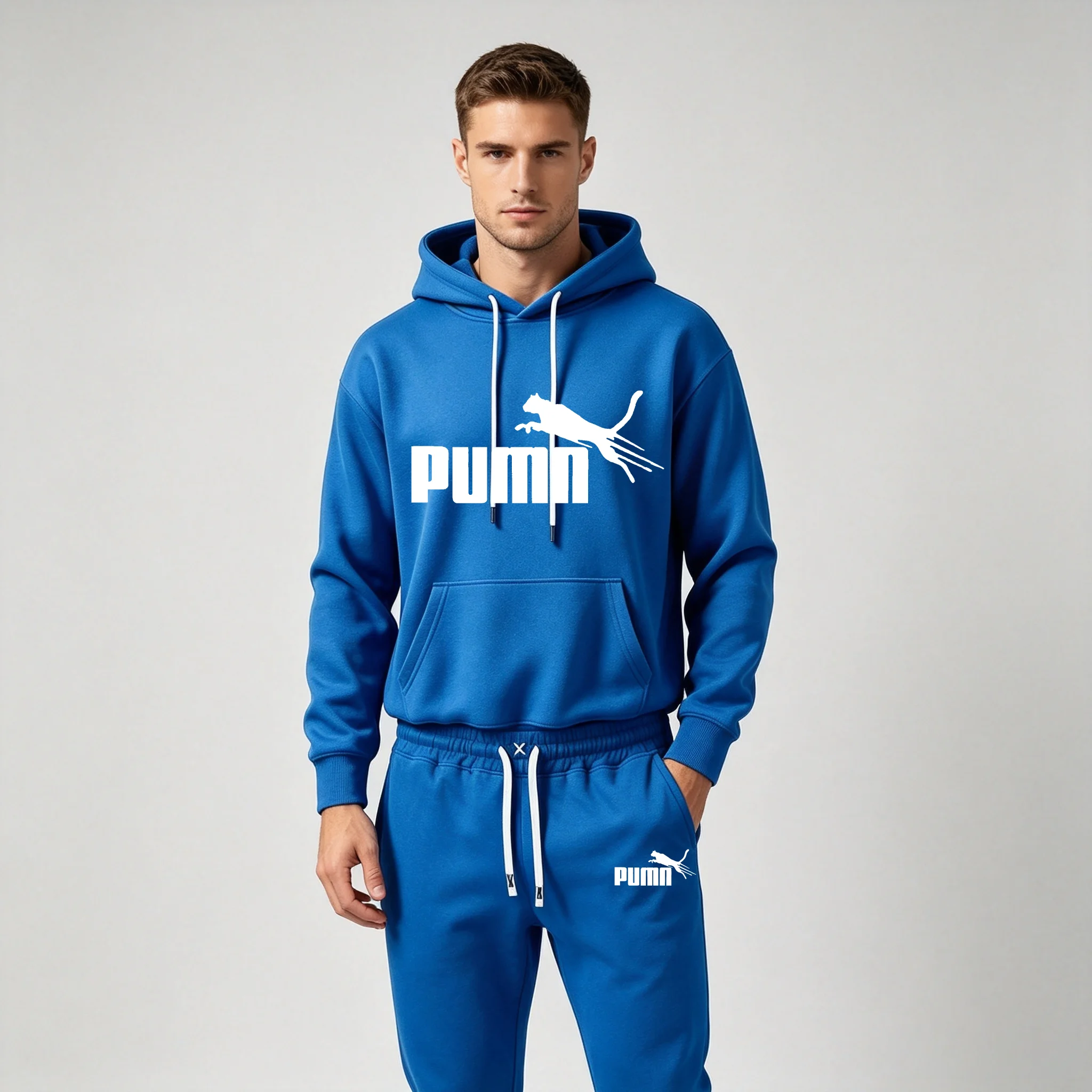 ชุดวอร์มผู้ชาย เสื้อฮู้ดพิมพ์ล - Joggers Pants บทวิจารณ์และราคา